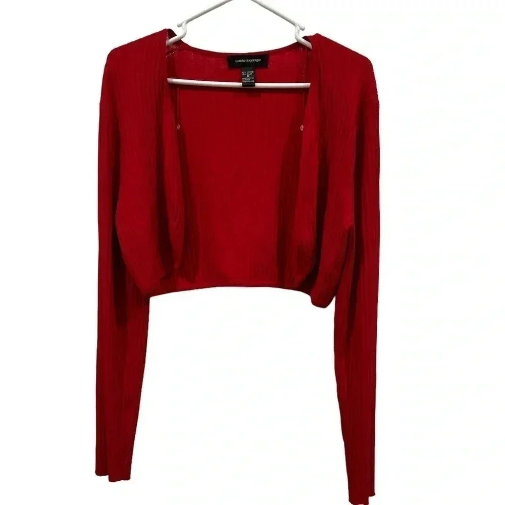 Cable & Gauge open cardigan